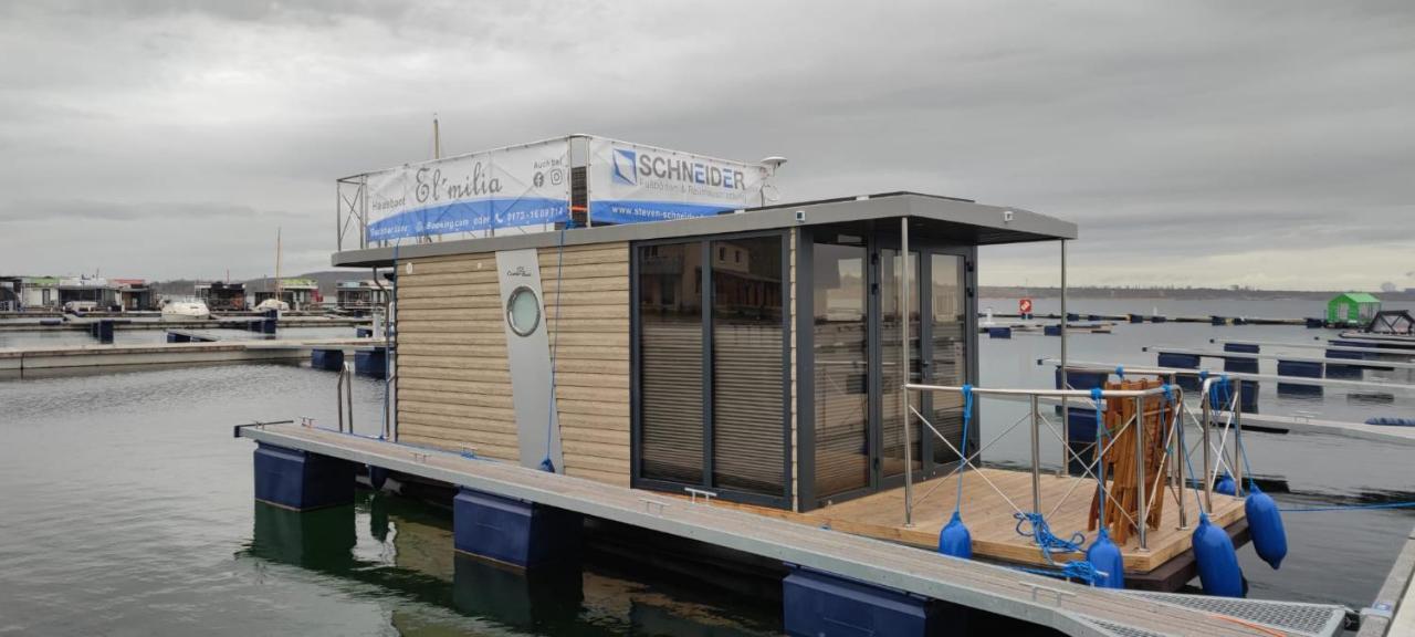 Hotel Mobiles Hausboot El'Milia Braunsbedra Exterior foto
