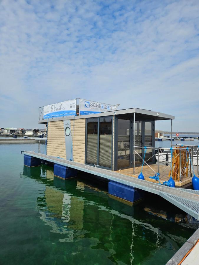 Hotel Mobiles Hausboot El'Milia Braunsbedra Exterior foto